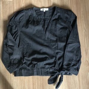 Women’s Madewell Grey Denim Top